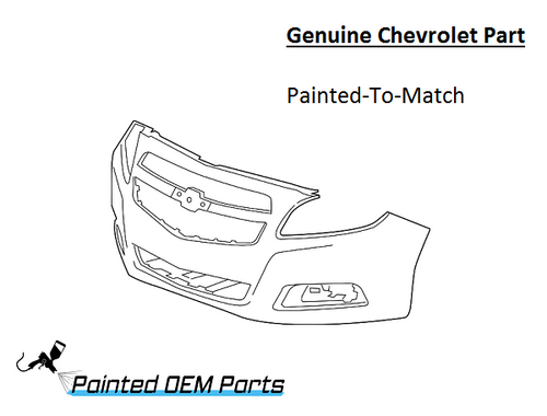 2015 Chevrolet Malibu Front Bumper Assembly