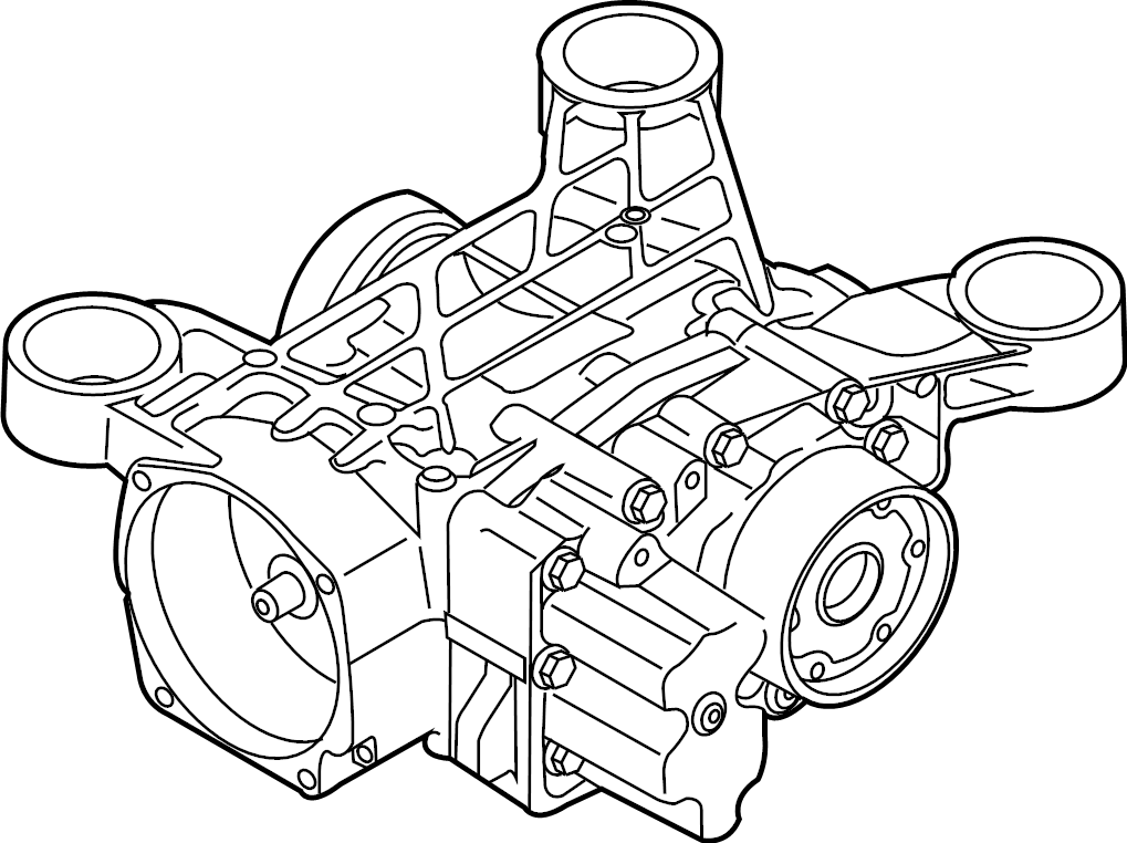 2021 Volkswagen Atlas Rear Differential